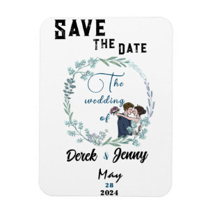 Ímã O casamento dos amantes azuis