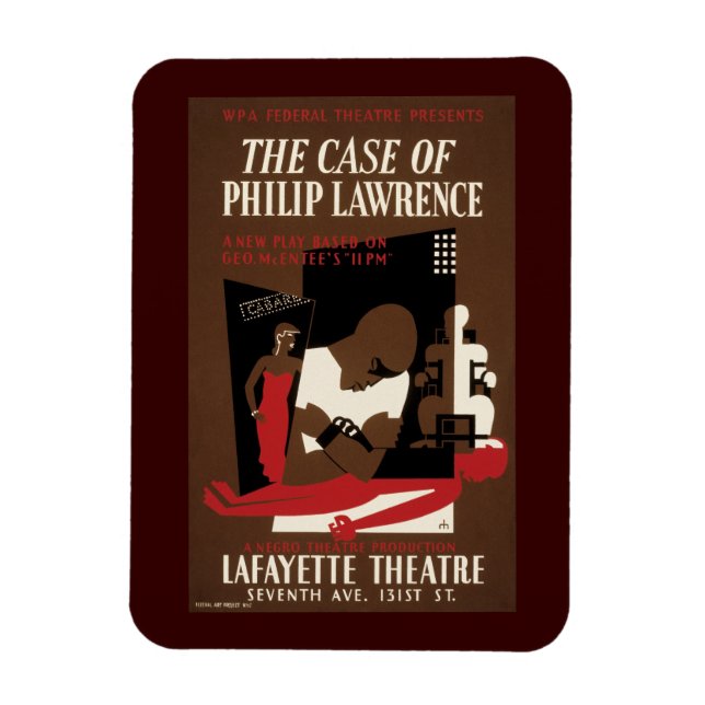 Ímã O caso de Philip Lawrence (Vertical)