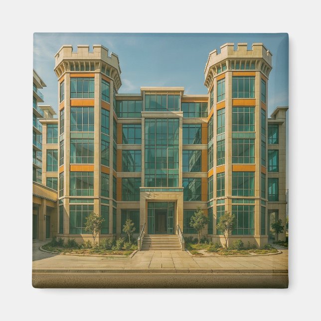 Imã O Castelo Crystal Citadel (Frente)