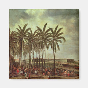 Imã O Castelo de Batavia, visto de Kali Besar