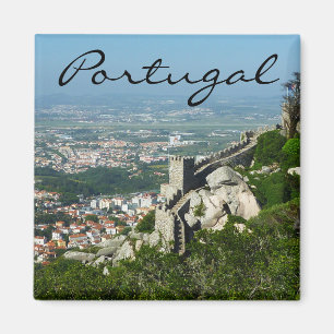 Imã O castelo de Sintra do amarra o ímã