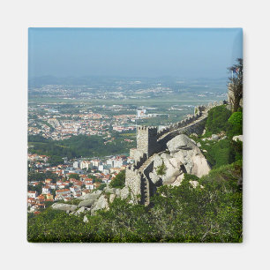 Imã O castelo de Sintra do amarra o ímã