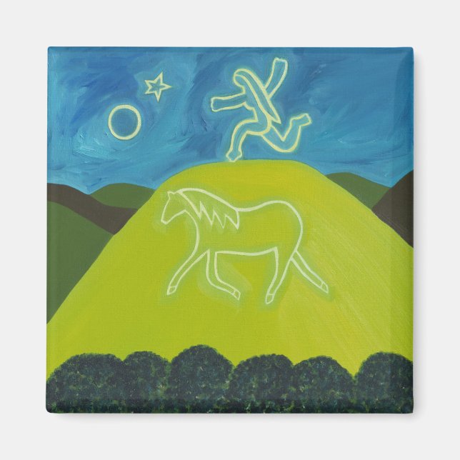 Imã O Cavalo Branco em Somerset 2011 (Frente)