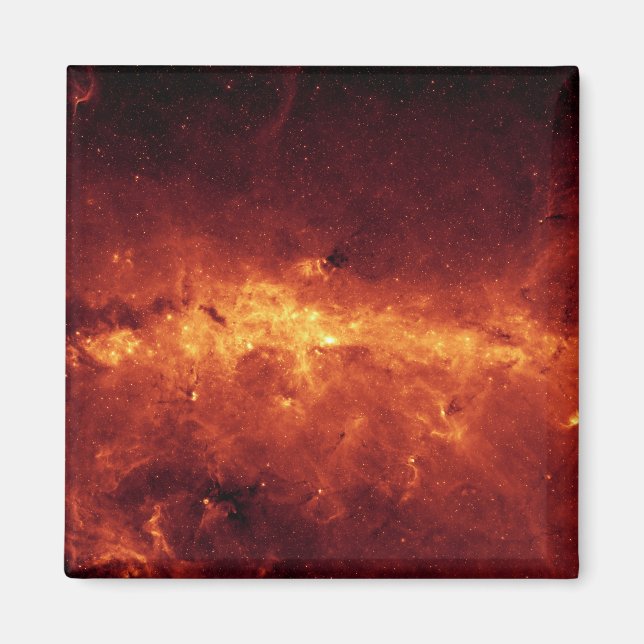 Imã O centro da Via Látea afunda com poeira (Frente)