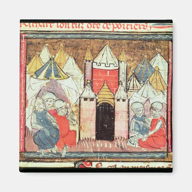 Imã O cerco de Chateau-Gaillard (Frente)