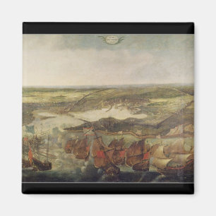 Imã O cerco de La Rochelle em 1628