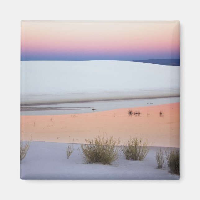 Imã O céu escuro refletido na piscina de água de (Frente)