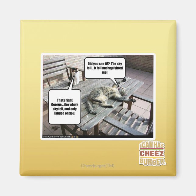 Imã O céu está caindo (Frente)