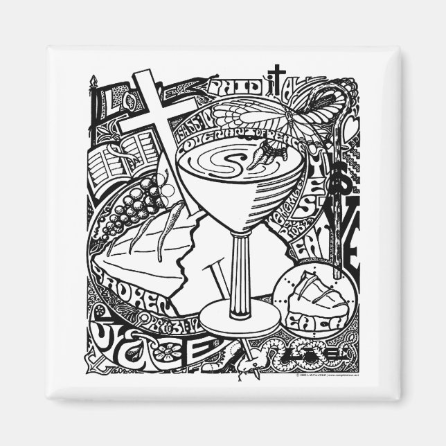 Imã "O Chalice" (Frente)