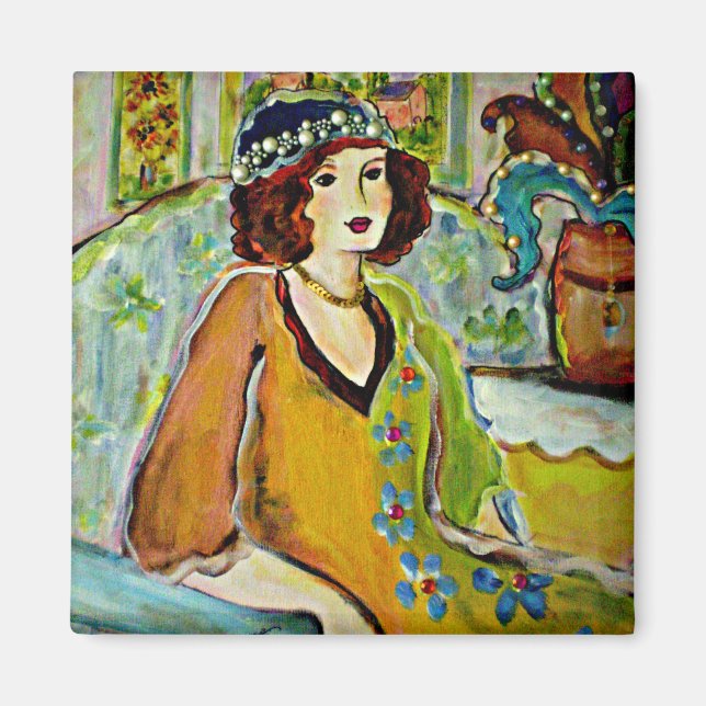 Imã O Chapéu das Pérolas (Frente)