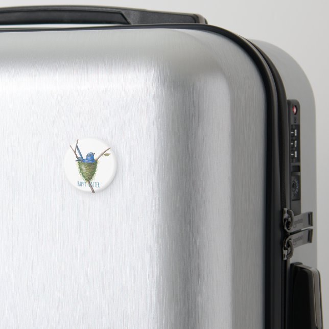 Imã O Charme da Primavera: Adorável Pássaro em um Ninh (In Situ (Luggage))