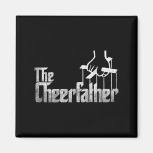 Imã O Cheerfather Dia dos Pais Cheer Pai Cheerleader