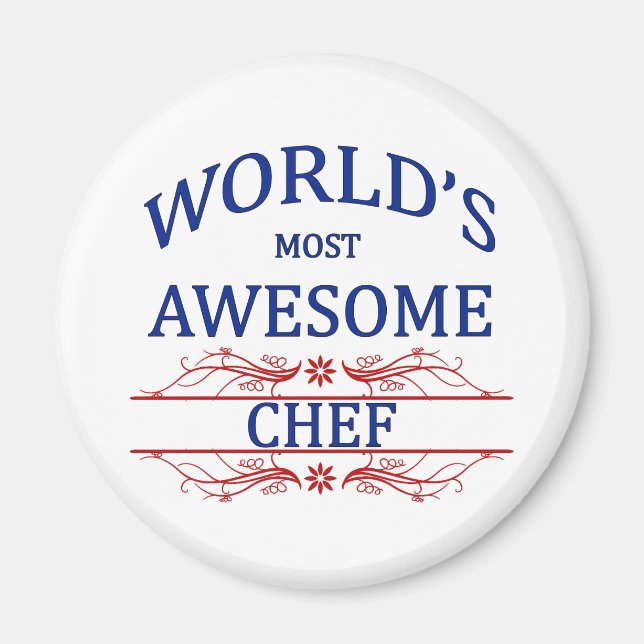 Imã O Chef Mais Incrível do Mundo (Frente)