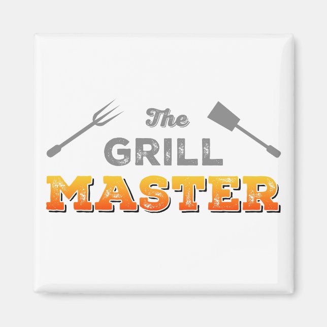 Imã O CHURRASCO do Chefe do Pit Mestre do Grill (Frente)