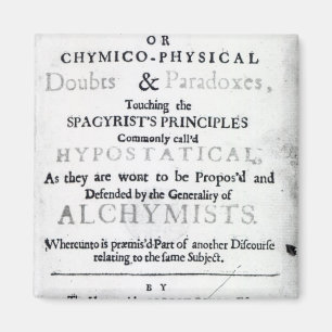 Imã 'O Chymist céptico
