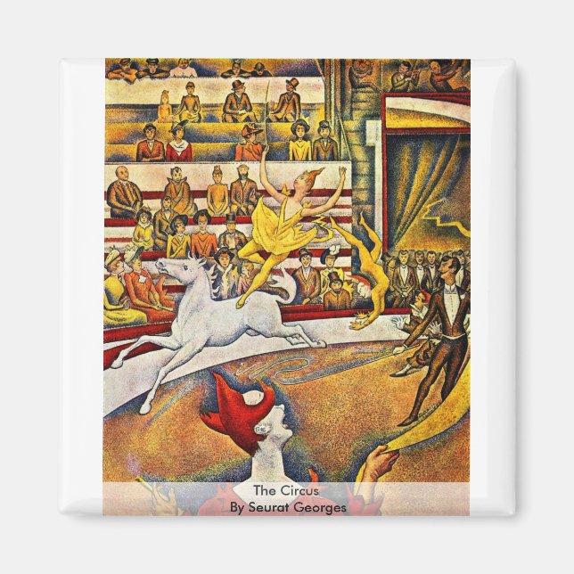 Imã O Circo De Seurat Georges (Frente)