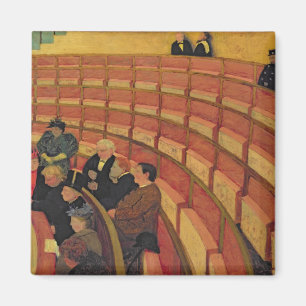 Imã O círculo superior no teatro du Chatelet