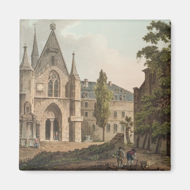 Imã O Colégio de Navarra em Paris (Frente)