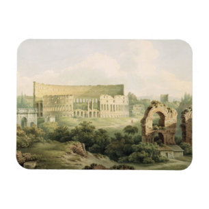 Ímã O Colósio, Roma, 1802 (c/c sobre grafite em dois