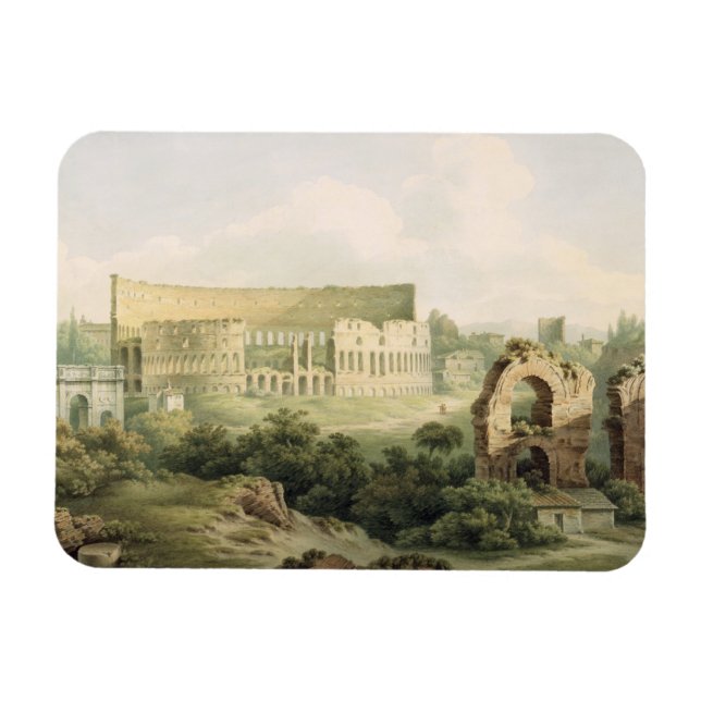 Ímã O Colósio, Roma, 1802 (c/c sobre grafite em dois (Horizontal)