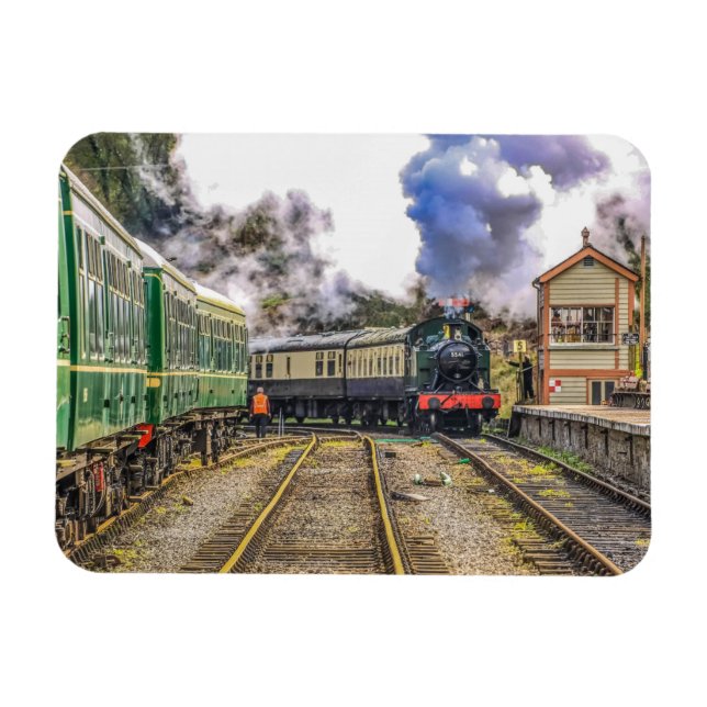 Ímã O Comboio A Vapor "9681" (Horizontal)