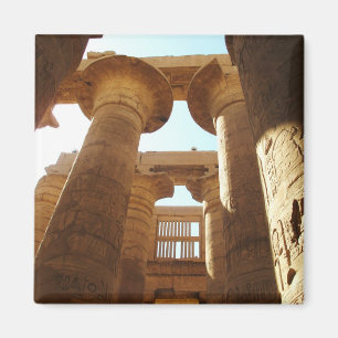 Imã O complexo do templo de Karnak em Thebes, Egipto