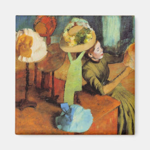 Imã O Compro Millinery de Edgar Degas,