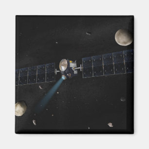 Imã O conceito do artista da nave espacial do