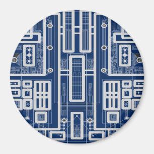 Imã O conselho de circuito geométrico