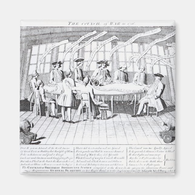 Imã O Conselho de Guerra em 1756 (Frente)
