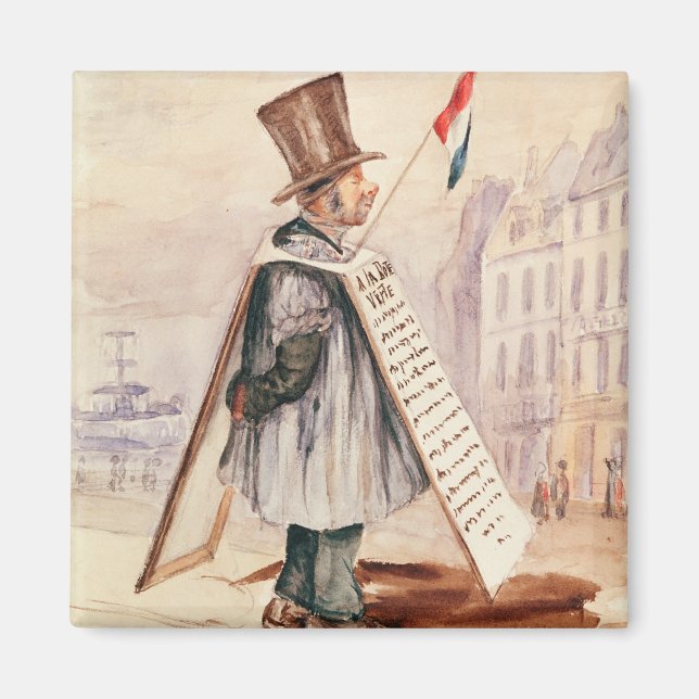 Imã O Conselho Sandwich, Boulevard du Temple, 1839 (Frente)
