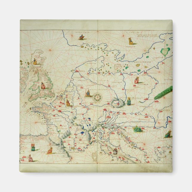 Imã O Continente da Europa (Frente)