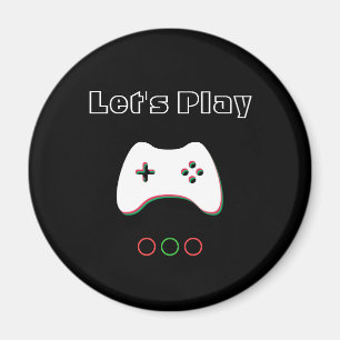Imã O controlador do jogo de vídeo, deixou-nos jogar,