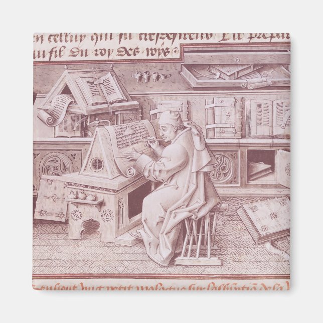 Imã O copista Jean Mielot (Frente)