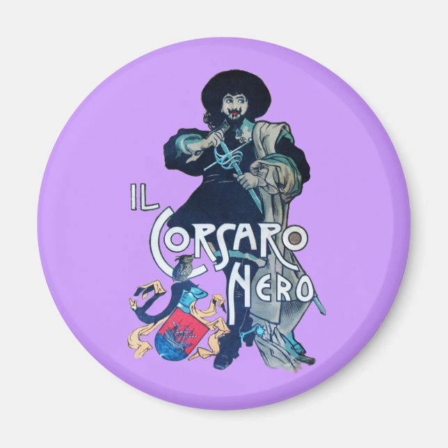 IMÃ O CORSAIR PRETO (Frente)