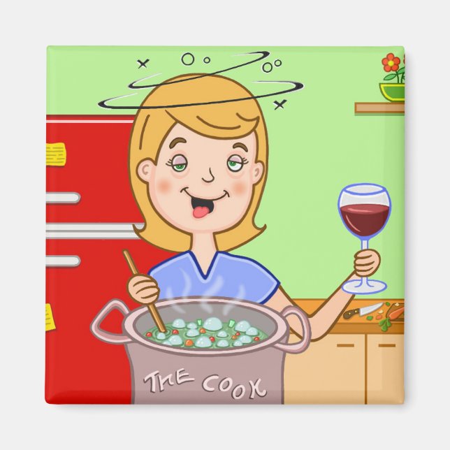 Imã O cozinheiro (Frente)