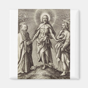 Imã O Cristo Retreen está em uma colina
