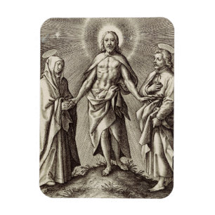 Ímã O Cristo Retreen está em uma colina