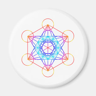 Imã O cubo de Metatron (cor 2)