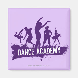 Imã O dançarino de Acadmey da dança mostra em silhue