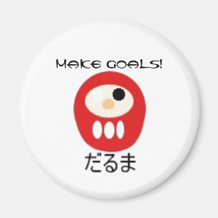 Imã o daruma, faz objetivos!