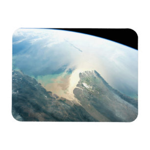 Ímã O Delta Do Rio Irrawaddy Na Birmânia (Myanmar).