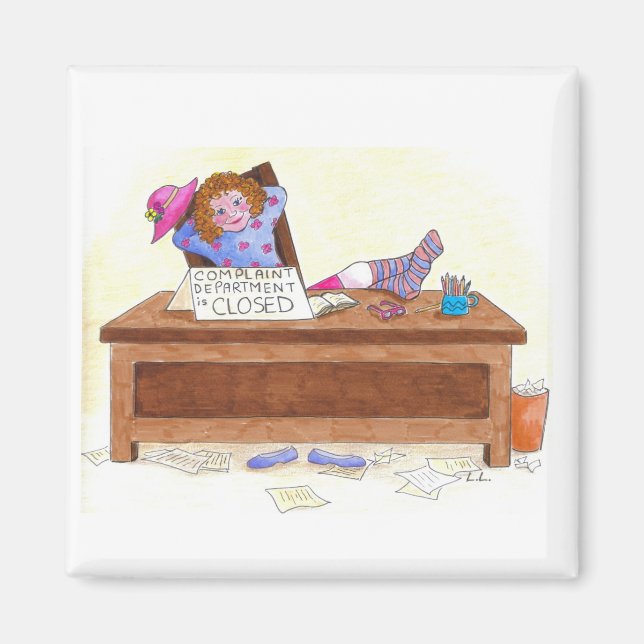 Imã O Departamento de Comptação está fechado (Frente)