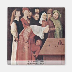 Imã O detalhe do Conjurer. Por Hieronymus Bosch