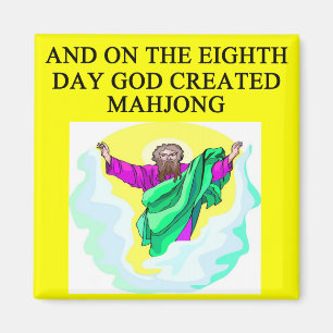 Imã o deus criou o mahjong