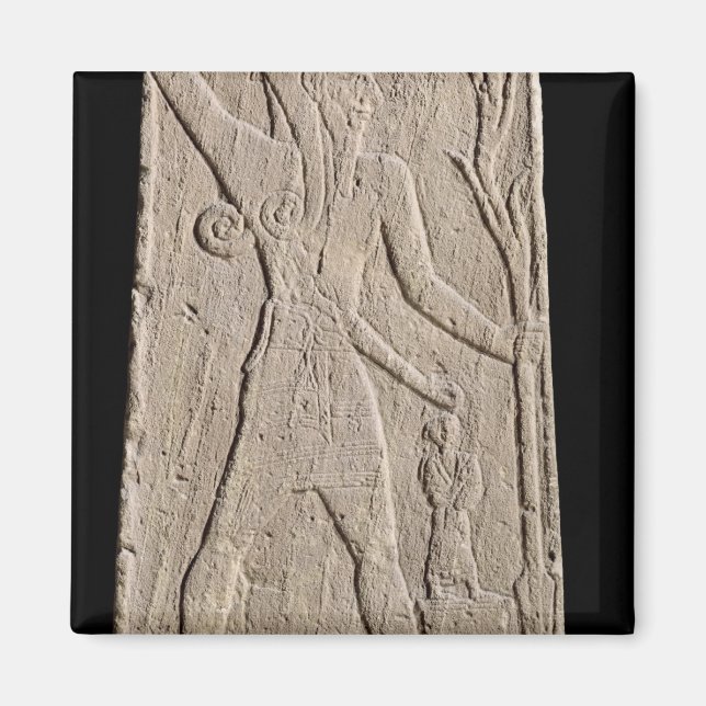 Imã O deus da tempestade Baal com um raio (Frente)