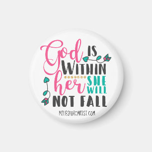 Imã O DEUS do 46:5 do salmo ESTÁ DENTRO dELA que NÃO