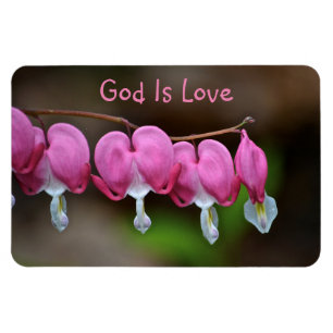 Ímã O deus é corações do amor