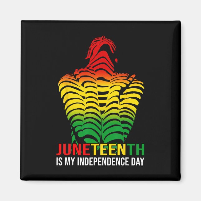 Imã O Dia da Independência é afro-americano 1865 (Frente)