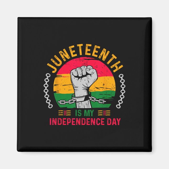 Imã O Dia da Minha Independência é a Liberdade African (Frente)